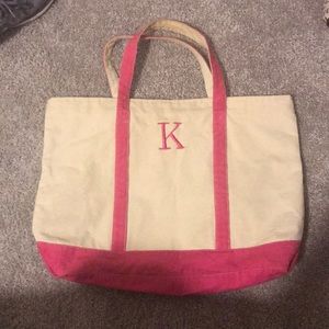 Canvas “K” Bag